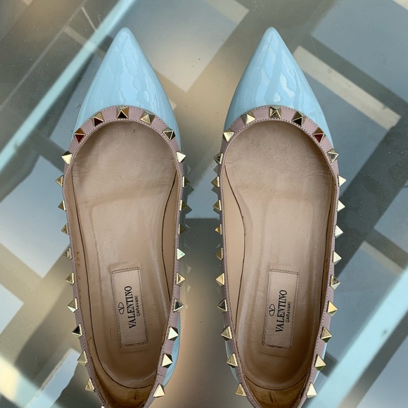 Valentino Rockstud flats - Picture 3 of 10